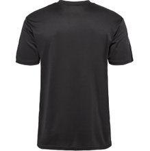 hummel Sport T-shirt hmlACTIVE PL Jersey (100% rec. Polyester) short sleeve black Men