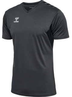 hummel Sport-Tshirt hmlAUTHENTIC Jersey (100% Polyester) Kurzarm asphaltgrau Herren