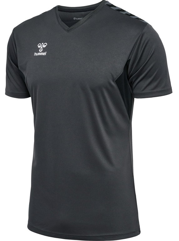 hummel Sport-Tshirt hmlAUTHENTIC Jersey (100% Polyester) Kurzarm asphaltgrau Herren