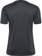 Hummel Sport T-shirt hmlAUTHENTIC Jersey (100% Polyester) Short Sleeve Asphalt Grey Men's