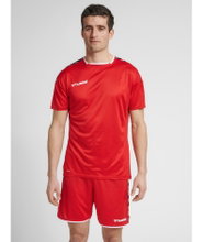 hummel Sport-Tshirt hmlAUTHENTIC Poly Jersey (leichter Jerseystoff) Kurzarm rot Herren