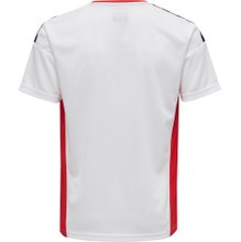 hummel Sport-Tshirt hmlAUTHENTIC Poly Jersey (leichter Jerseystoff) Kurzarm weiss/rot Kinder