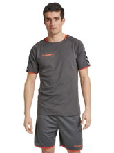 hummel Sport T-shirt hmlAUTHENTIC Training Tee (Cotton-Polyester blend) Short sleeve asphalt grey Men