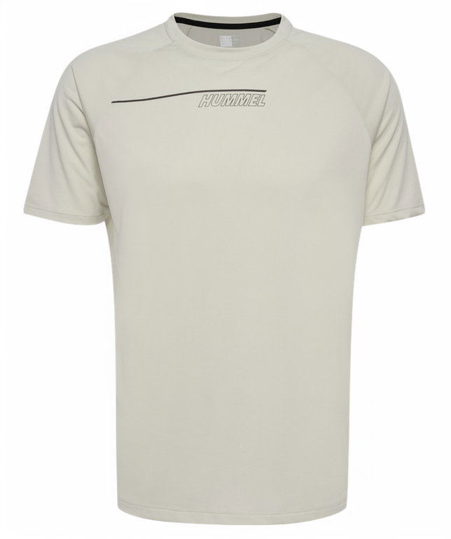 hummel Sport-Tshirt hmlCOURT Light Weight (atmungsaktiv, schnelltrocknend) beige Herren