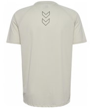 hummel Sport-Tshirt hmlCOURT Light Weight (atmungsaktiv, schnelltrocknend) beige Herren