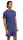 hummel Sport-Tshirt hmlCOURT Light Weight (atmungsaktiv, schnelltrocknend) indigoblau Herren
