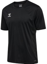hummel Sport T-shirt hmlESSENTIAL (100% recycled Polyester) Short Sleeve Black Men