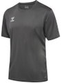 hummel Sport-Tshirt hmlESSENTIAL (100% rec. Polyester) Kurzarm dunkelgrau Herren