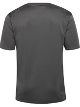 hummel Sport T-shirt hmlESSENTIAL (100% recycled Polyester) Short Sleeve Dark Grey Men's