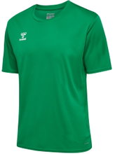 hummel Sport T-shirt hmlESSENTIAL (100% recycled Polyester) Short Sleeve Green Men's
