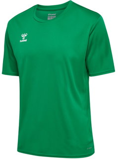 hummel Sport-Tshirt hmlESSENTIAL (100% rec. Polyester) Kurzarm grün Herren
