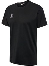 hummel Sport/Leisure T-shirt hmlGO 2.0 (Organic Cotton, Classic Design) Short Sleeve Black Men