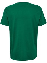 hummel Sport/Leisure T-shirt hmlGO 2.0 (Organic Cotton, Classic Design) Short Sleeve Dark Green Men