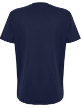 hummel Sport/Leisure T-shirt hmlGO 2.0 (Organic Cotton, Classic Design) Short Sleeve Navy Blue Men's