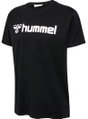 hummel Sport/Freizeit-Tshirt hmlGO 2.0 Logo (Bio-Baumwolle) Kurzarm schwarz Herren