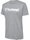 hummel Sport/Freizeit-Tshirt hmlGO 2.0 Logo (Bio-Baumwolle) Kurzarm grau Herren