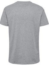hummel Sport/Leisure T-shirt hmlGO 2.0 Logo (Organic Cotton) Short Sleeve Grey Men