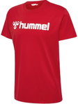 hummel Sport/Freizeit-Tshirt hmlGO 2.0 Logo (Bio-Baumwolle) Kurzarm rot Herren