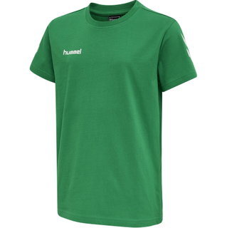 hummel Sport/Freizeit-Tshirt hmlGO Cotton (Baumwolle) Kurzarm grün Kinder