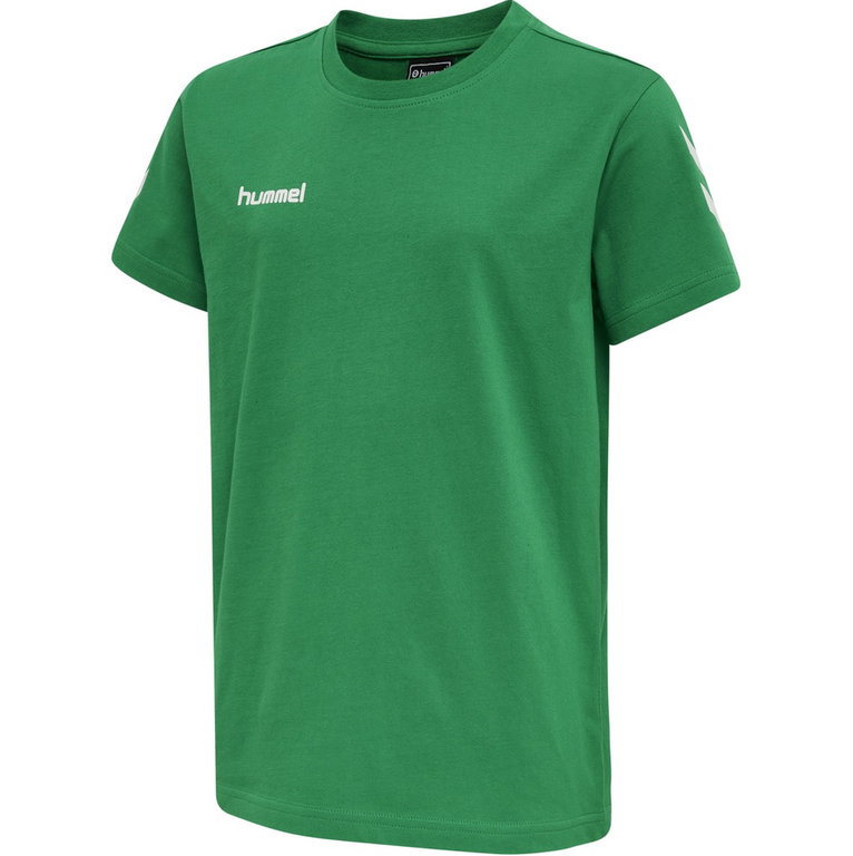hummel Sport/Leisure T-shirt hmlGO Cotton Short Sleeve Green Kids