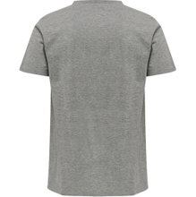 hummel Sport T-shirt hmlMOVE Grid Cotton (100% Cotton) Short Sleeve Light Grey Men