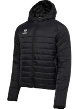 hummel Winterjacke hmlGO Quilted Hood (leicht, atmungsaktiv) schwarz Herren