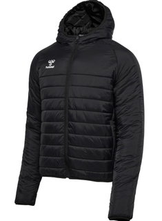 hummel Winter Jacket hmlGO Quilted Hood (lightweight, breathable) black Men