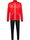 hummel Trainingsanzug hmlPROMO Suit (Jacke und Hose) rot/schwarz Herren