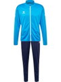 hummel Trainingsanzug hmlPROMO Suit (Jacke und Hose) hellblau/marineblau Herren