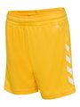 hummel Sporthose hmlCORE XK Poly Shorts (robuster Doppelstrick, ohne Seitentaschen) Kurz sonnengelb Kinder