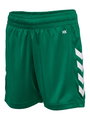hummel Sporthose hmlCORE XK Poly Shorts (robuster Doppelstrick, ohne Seitentaschen) Kurz dunkelgrün Kinder