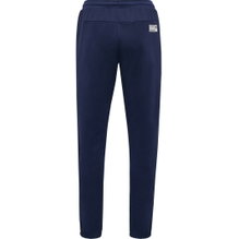 hummel Sporthose hmlMOVE Grid Cotton Pant (100% Baumwolle) lang marineblau Herren