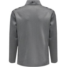 hummel Sport-Trainingsjacke hmlCORE XK Poly Zip Sweat (Polyester-Sweatstoff, Front-Reißverschluss) grau Kinder