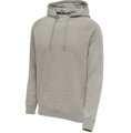 hummel Kapuzenpullover Basic hmlRED Classic Hoodie (Baumwolle) grau Herren