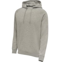 hummel Kapuzenpullover Basic hmlRED Classic Hoodie (Baumwolle) grau Herren