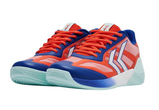 hummel Hallen-Indoorschuhe Algiz 25ICON rot/blau/weiss Herren