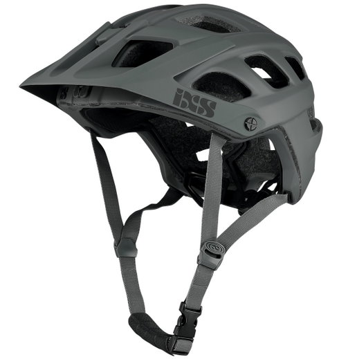 iXS Fahrradhelm Trail Evo graphitgrau