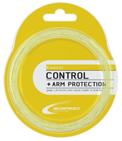 IsoSpeed Tennissaite Control New (Kontrolle+Armschonung) natur 12m Set
