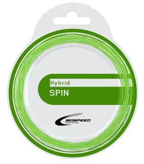 IsoSpeed Tennis String Hybrid Spin green 12m Set