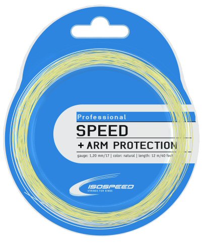 IsoSpeed Tennissaite Professional New (Armschonung+Touch) natur 12m Set