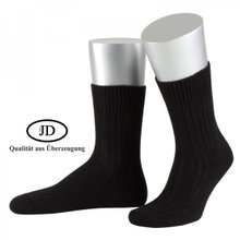 JD Arbeitssocke Bundeswehr Crew - für Sicherheitsschuhe und Arbeitsstiefel - schwarz - 1 Paar