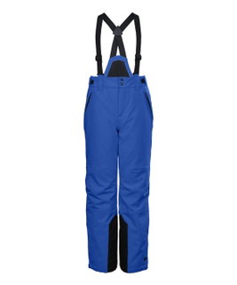 Killtec Winter Ski Pants KSW 79 (waterproof, breathable, PFC-free, snow guard, edge protection) neon blue Kids