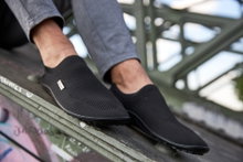 Leguano Barfussschuhe Slipper Scio (flexible Sohle, pures Barfußgefühl) schwarz