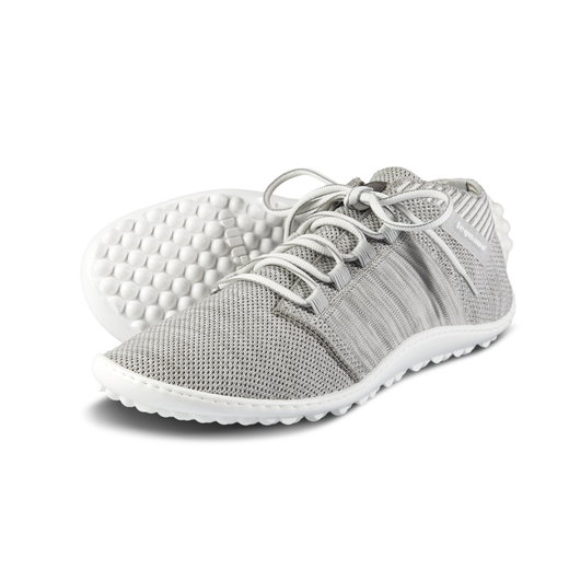 Leguano Barfussschuhe Beat (flexible Sohle, pures Barfußgefühl) silbergrau
