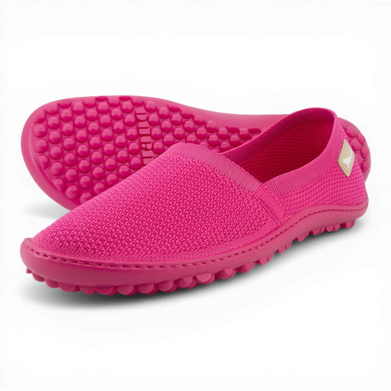 Leguano Barfussschuhe Ballerina Flair (flexible Sohle, pures Barfußgefühl) pink
