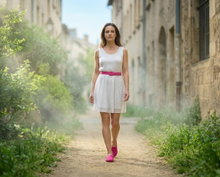 Leguano Barfussschuhe Ballerina Flair (flexible Sohle, pures Barfußgefühl) pink
