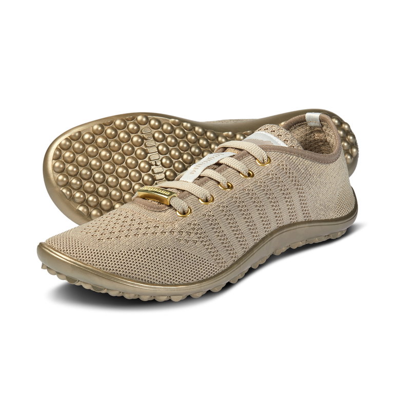 Leguano Barfussschuhe Go (flexible Sohle, pures Barfußgefühl) gold