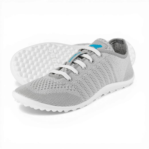 Leguano Barfussschuhe Go (flexible Sohle, pures Barfußgefühl) grau