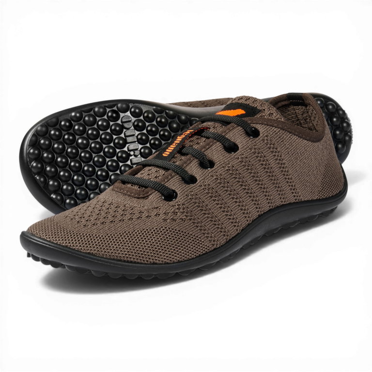 Leguano Barfussschuhe Go (flexible Sohle, pures Barfußgefühl) braun