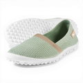 Leguano Barfussschuhe Ballerina Flair (flexible Sohle, pures Barfußgefühl) hellgrün